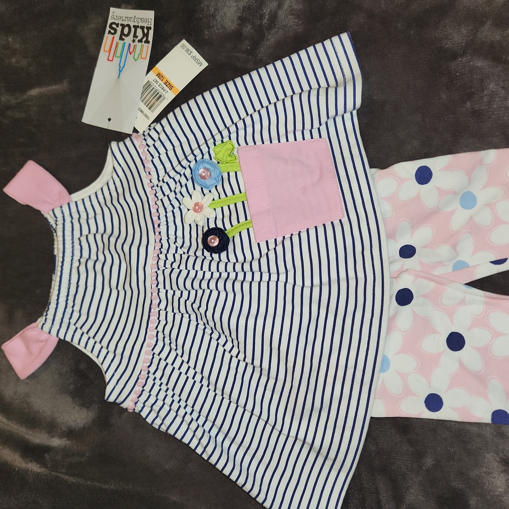 Brand new 12m girls summer outfit